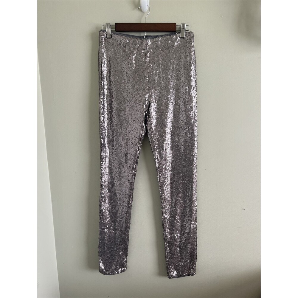Meghan Los Angeles Classic Cocktail Party Wear Sequin Pants Size Medium